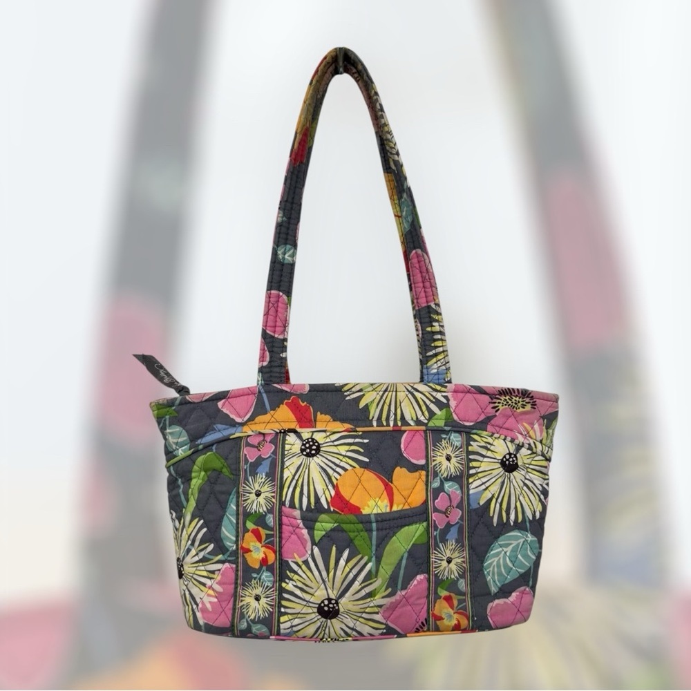 Vera Bradley Jazzy Blooms shoulder bag